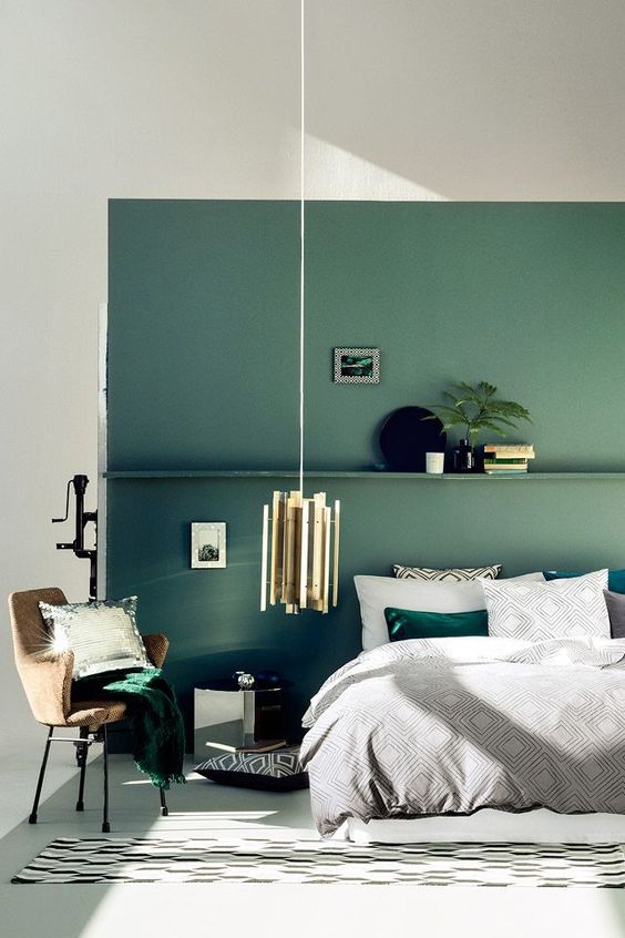 cara menghias kamar dengan cat dinding